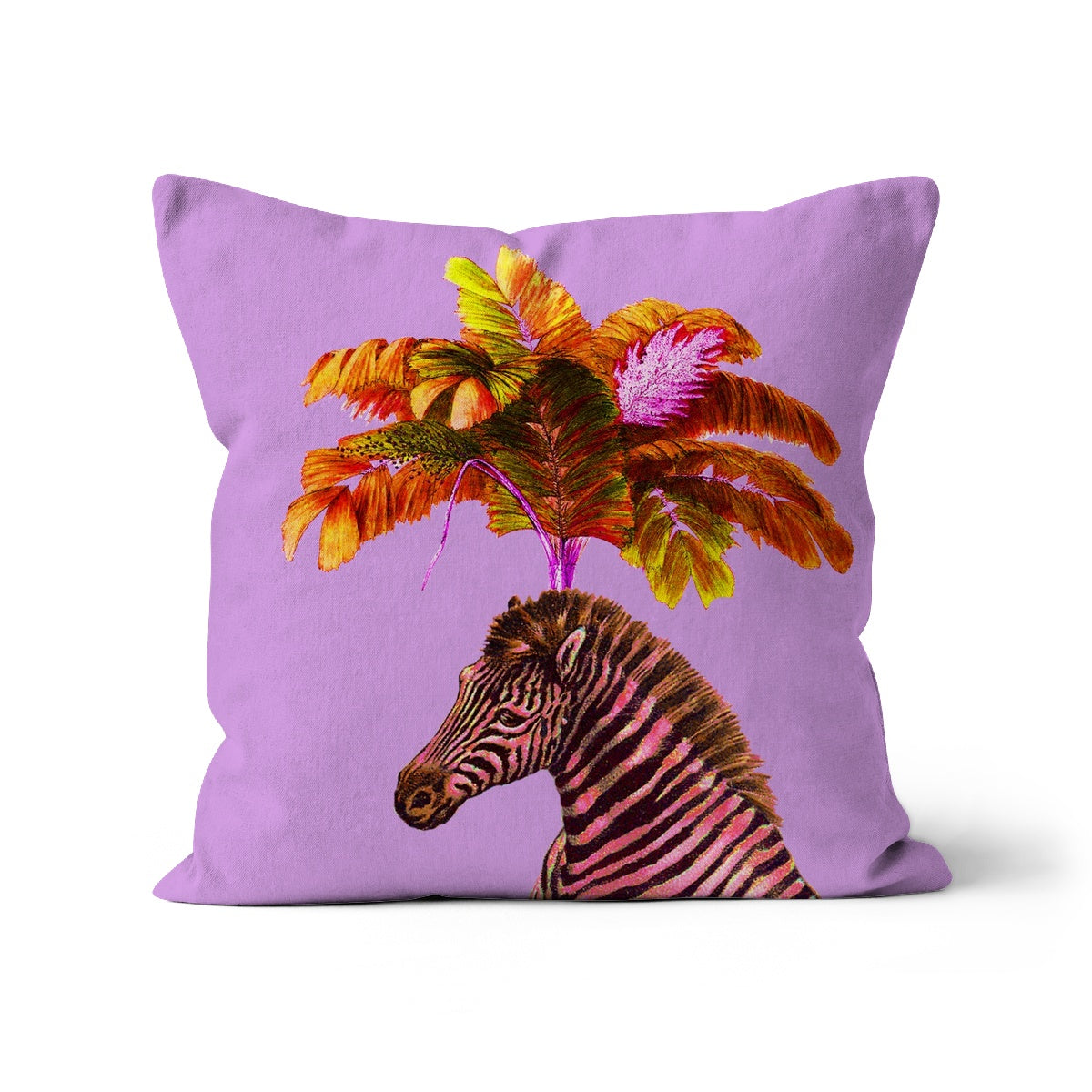 Sofa Cushion Lilac Zebra Pillow - Yililo