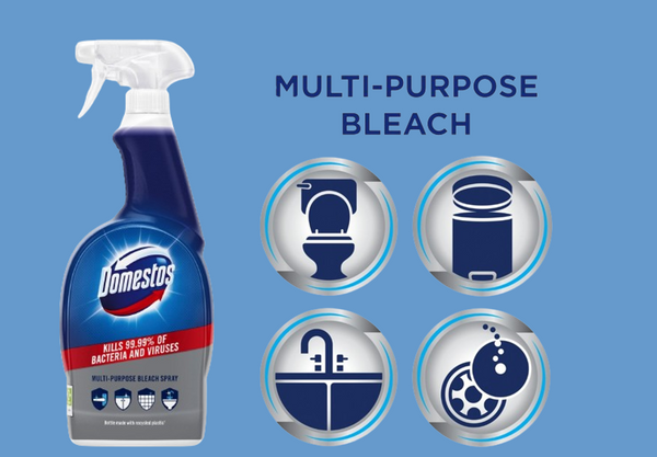 Premium Power-Focused Cleaning Products : New Domestos Power Foam