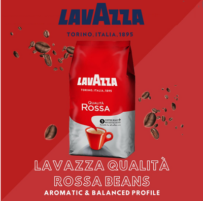 Lavazza Qualita Rossa Coffee Beans 1kg, UK Business Supplies