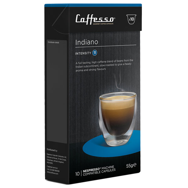 Nespresso Compatible Kimbo Intenso Espresso Capsules - 1 Case 100 Capsules.  Nespresso Original Line Only. (100 Capsuiles)