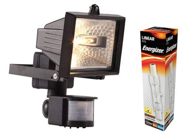 120w halogen pir floodlight