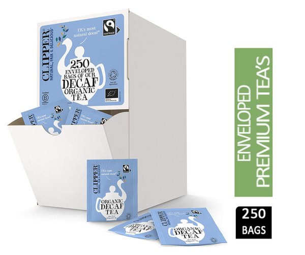 Clipper Organic Everyday Decaf Tea Fairtrade Enveloped (250)