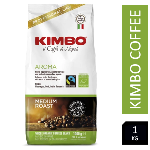 Kimbo Decaf Medium Roast Coffee Beans - 500g - UK BUSINESS SUPPLIES – UK  Business Supplies