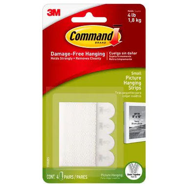3M Command 17201 Medium Picture Hanging Strips 3 Pack - UK BUSINESS  SUPPLIES – UK Business Supplies
