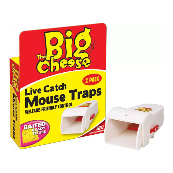 The Big Cheese Ultra Power Galvanised Steel Mouse Live-Catch Trap