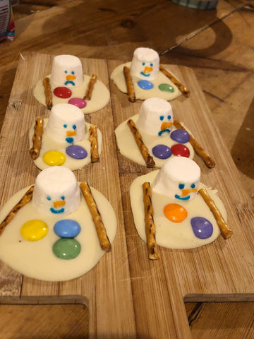 Melted snowmen complete
