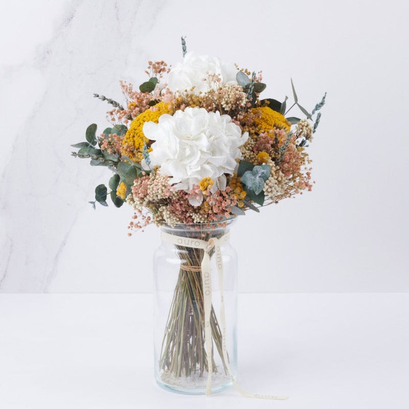Flores Preservadas · Ramo Blanc Lumiere · Envío Gratis – auro floral stories