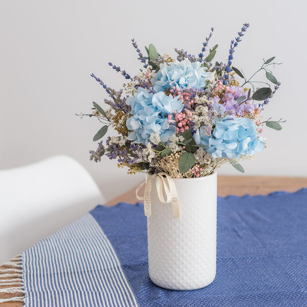 Ramos con Flores Azules · Flores Preservadas Auro – auro floral stories
