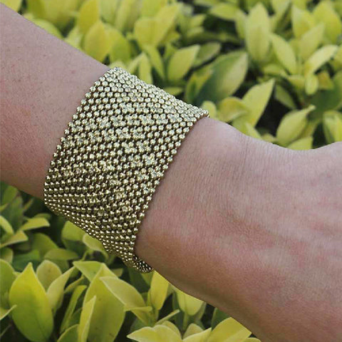 Gold Chainmail Bracelet