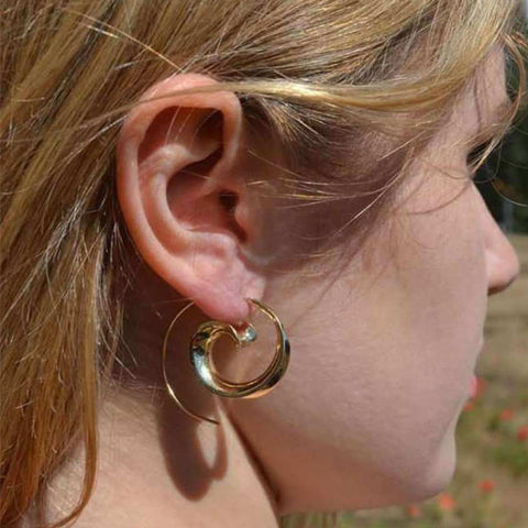 Swivel Hoop Earrings