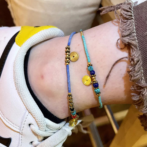 Multi Swirl Anklet