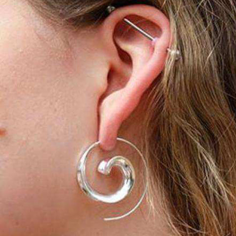 Swivel Hoop Earrings