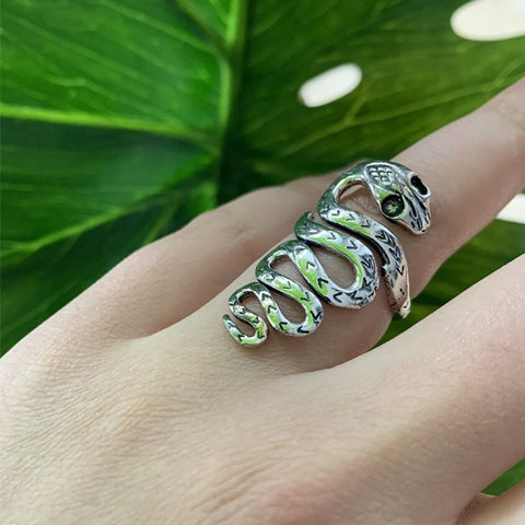 Adjustable Snake Ring