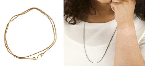 classic simple chain necklaces