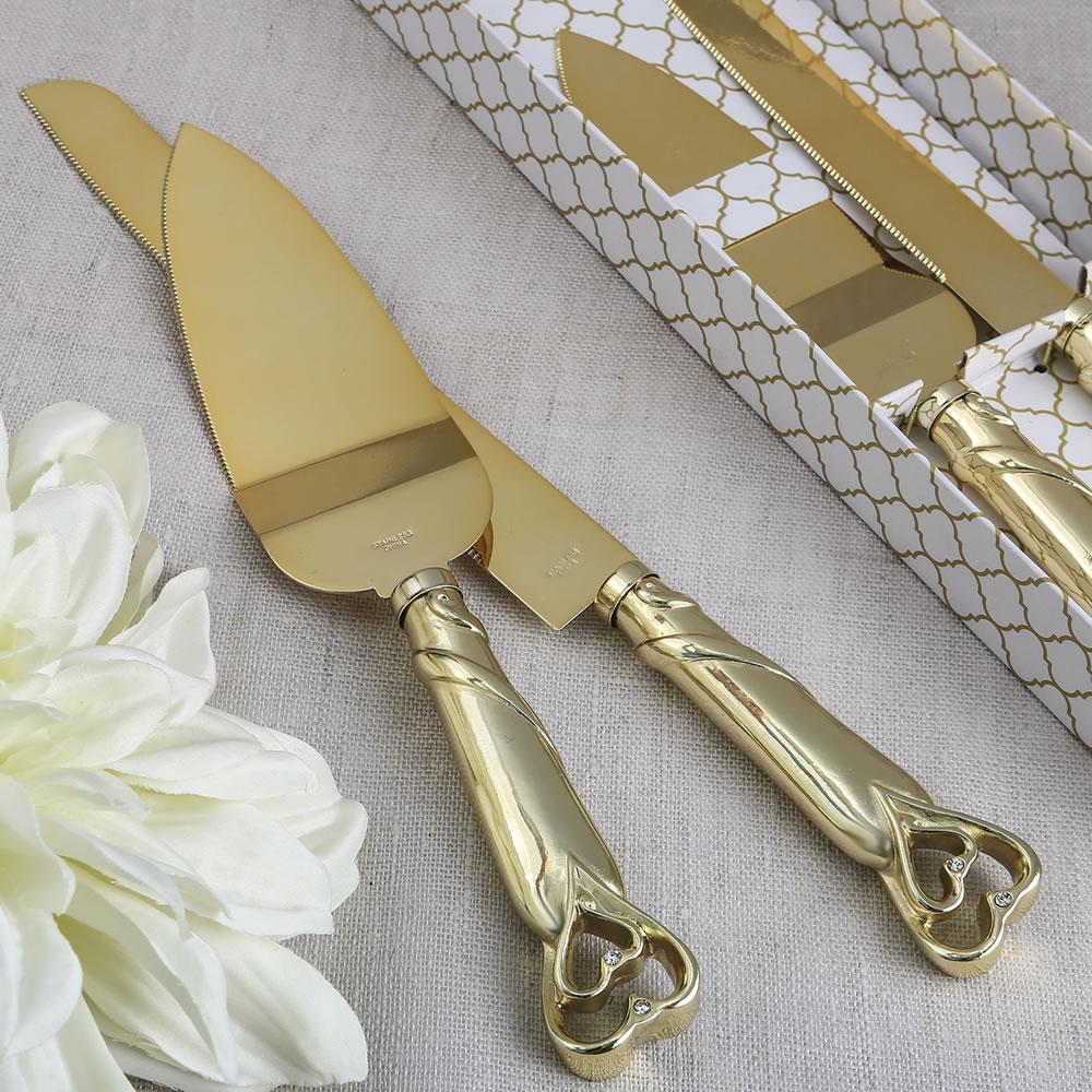 Two Piece cake knife set from Fashioncraft® Bridal