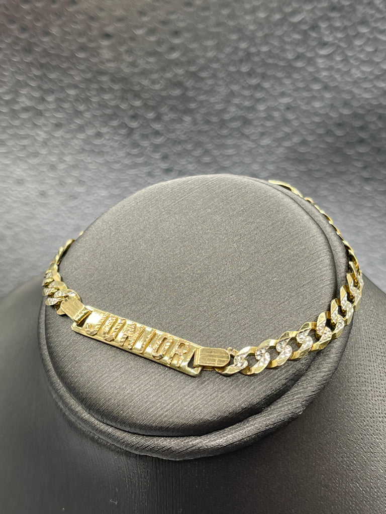 Diamond and Double-Rope Gold Bracelet — Wooldridge Jewelers