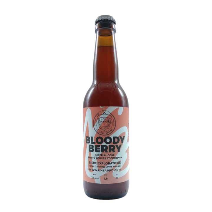 Bloody Berry  Le Singe Savant  7.5°  Gose - La Plante Du Loup