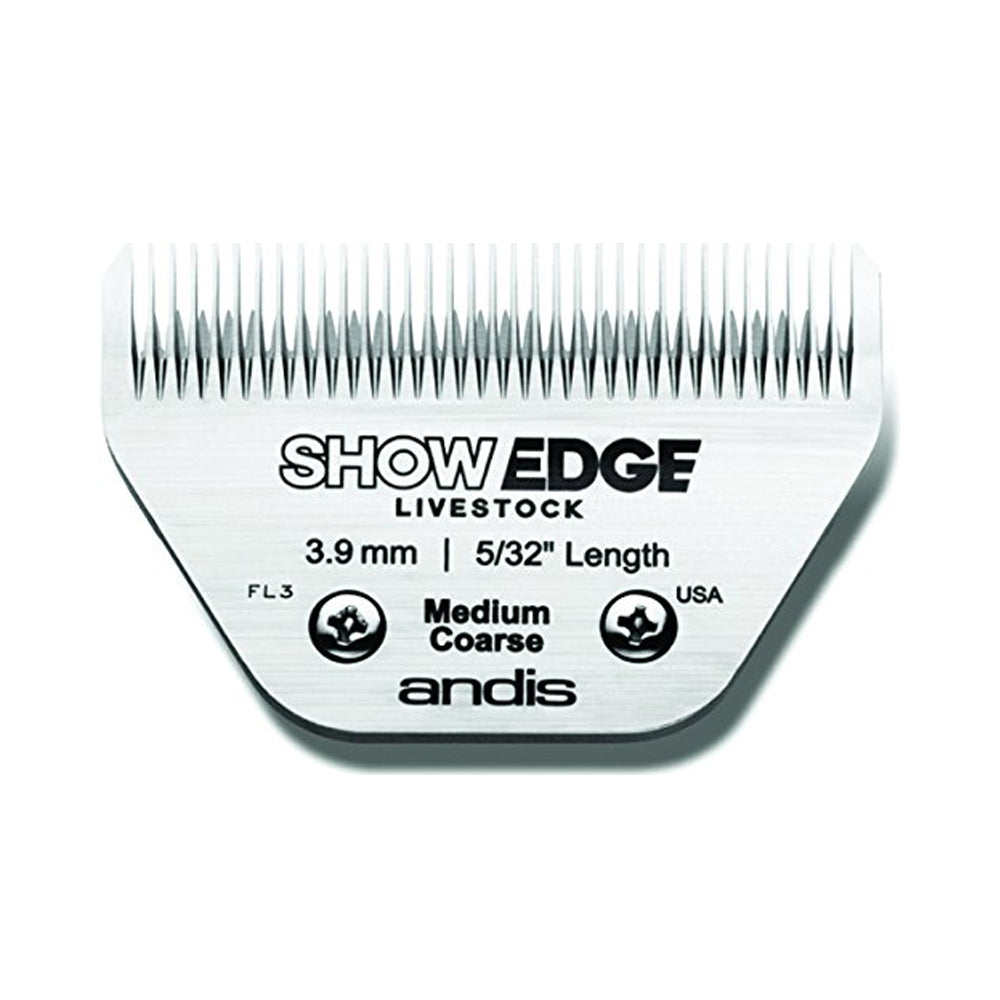 Show edges. Andis wide Blade 32425. 2,4 Мм Andis. CLEANSCRAPE Medium Blade.