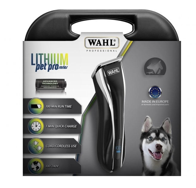 wahl lithium pet pro clipper review