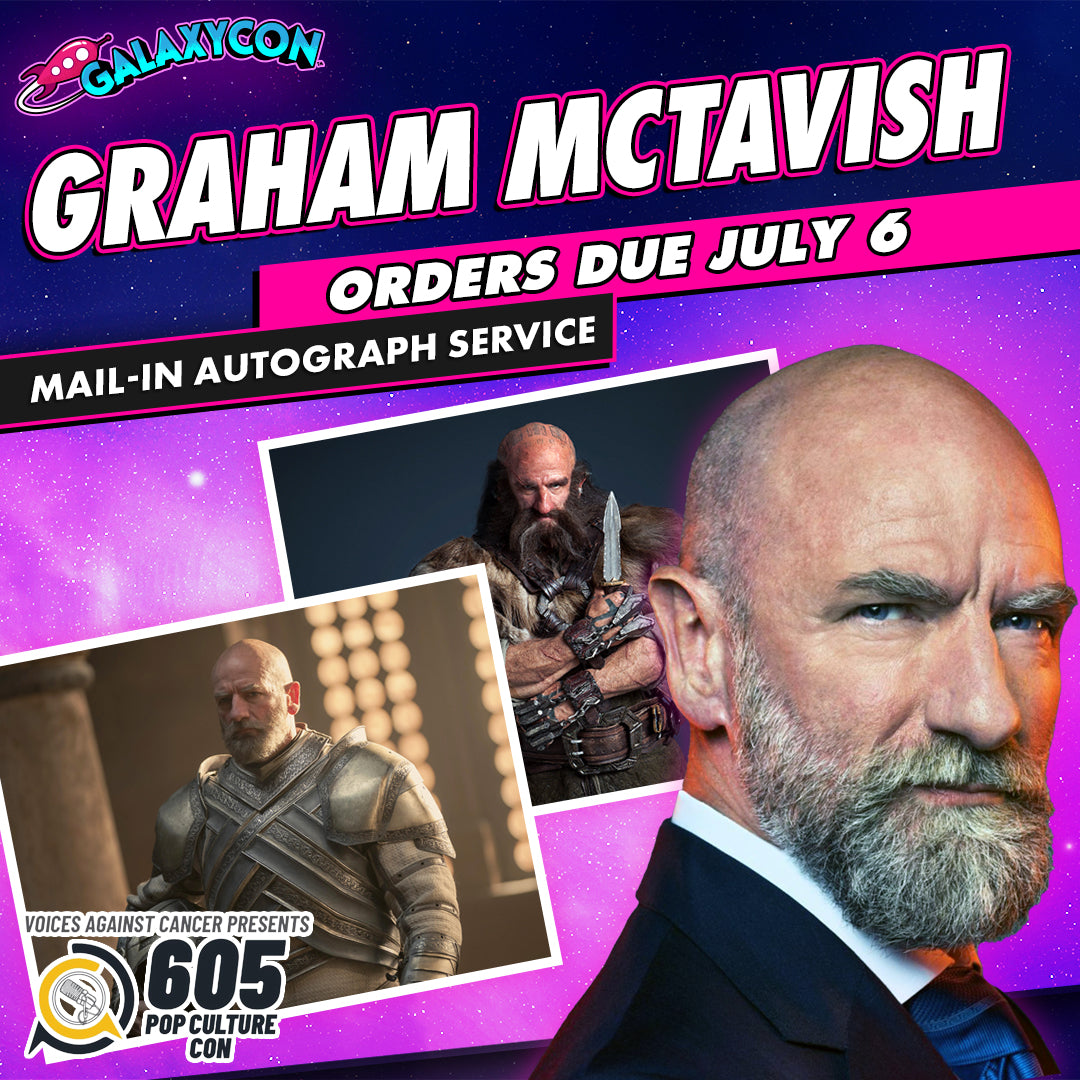 Graham McTavish Mail-In Autograph Service: Orders Due July 6th