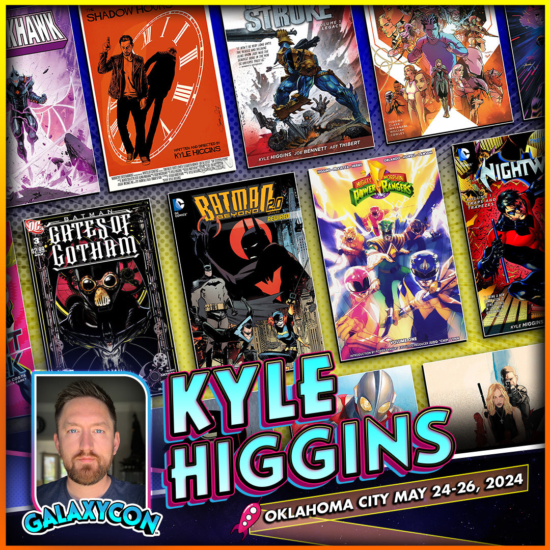 Kyle Higgins at GalaxyCon Oklahoma City All 3 Days