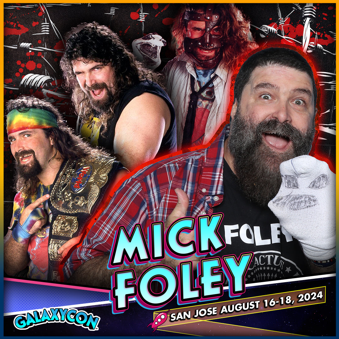 Mick Foley at GalaxyCon San Jose All 3 Days