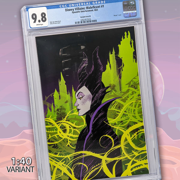 Disney Villains Maleficent #1 ZF 1:10 Foc Ken Haeser Virgin Variant  (05/17/2023) Dynamite