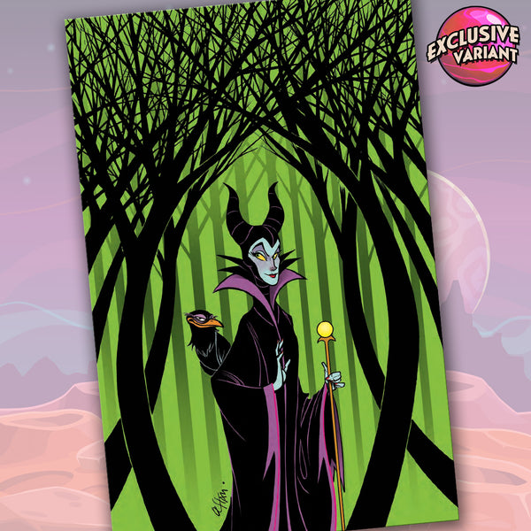 Disney Villains Maleficent #1 GalaxyCon Exclusive Duarte Foil Virgin V