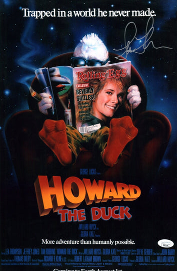 Lea Thompson Howard the Duck 11x17 Signed Photo JSA Certified Autograph Image 1