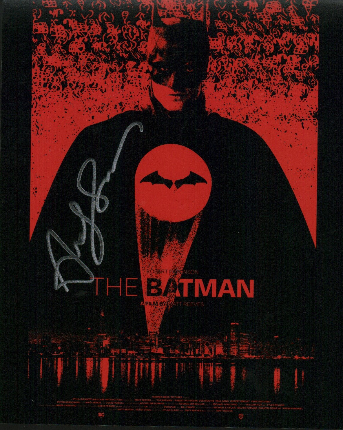 Andy Serkis The Batman 8x10 Signed Photo JSA Certified Autograph