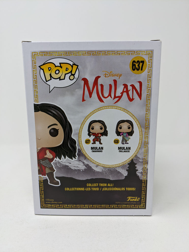 Ming Na Wen Disney Mulan Warrior #637 Signed Funko Pop JSA COA Certifi ...