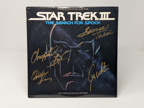 Star III: The Search for Spock Original Motion Picture Signed Koe