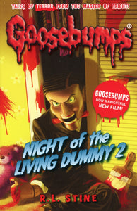 R.L Stine & Tim Jacobus Signed GOOSEBUMPS "Night of the Living Dummy 2" new cover JSA COA Autographed