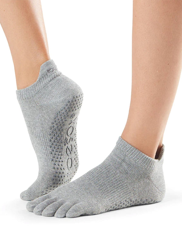 Buy toesoxLow Rise Full Toe Grip Socks – Non-Slip Pilates Socks