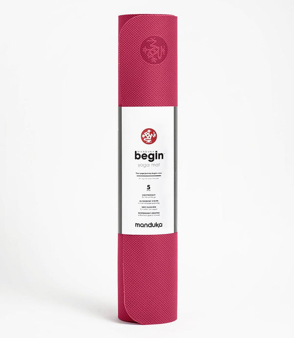 Manduka] Begin Begin Yoga Mat (5mm) / Lightweight Begin Yoga Mat