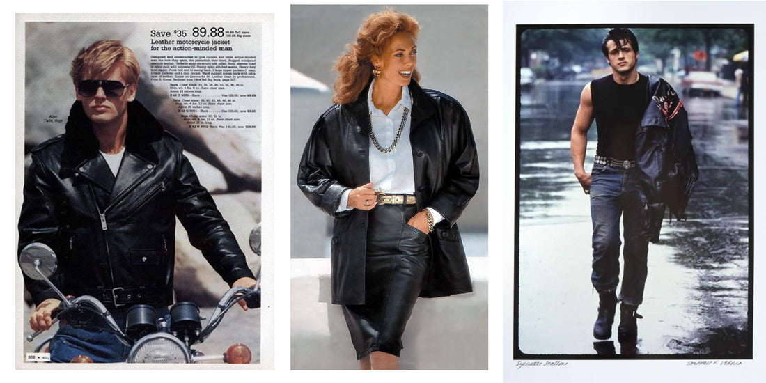 Actualizar 75+ imagen 80s leather jacket outfit - Abzlocal.mx