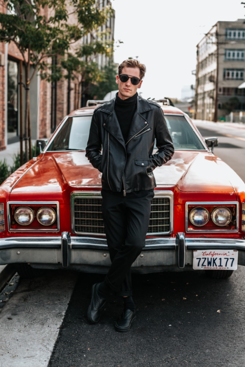 How to Dress Like A Bad Boy with Different Types of Leather Jackets ...