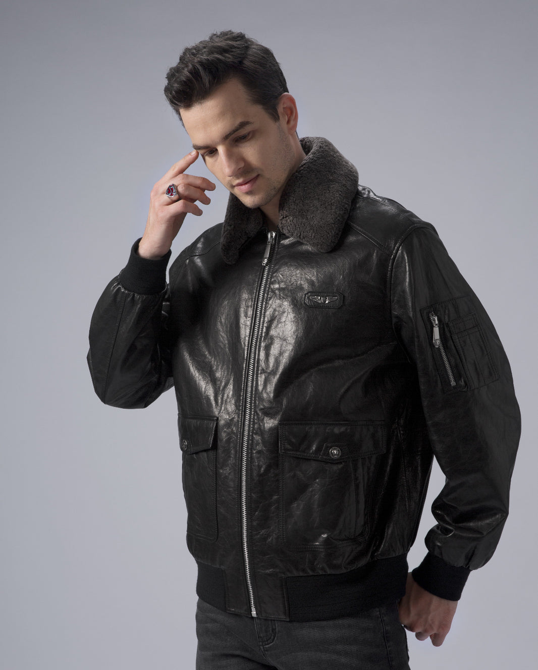 Air Force Leather Jackets - Flight Bomber Jackets for Men | PalaLeather