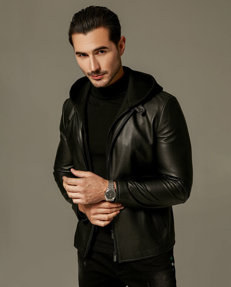 Men's Leather Trench Coat & Blazer Jackets | PalaLeather