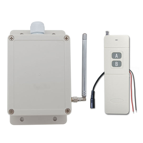 Kit Interrupteur sans fil et sans pile - Qualité Pro - 2 Télécommande + 1  relais