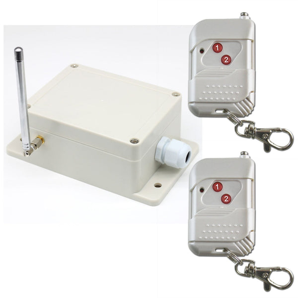 2 Canaux 220V Étanche Kit Interrupteur Sans Fil avec Télécommande –  Interrupteur Télécommande Sans Fil