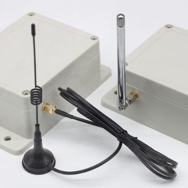 2 Canaux 220V Étanche Kit Interrupteur Sans Fil avec Télécommande