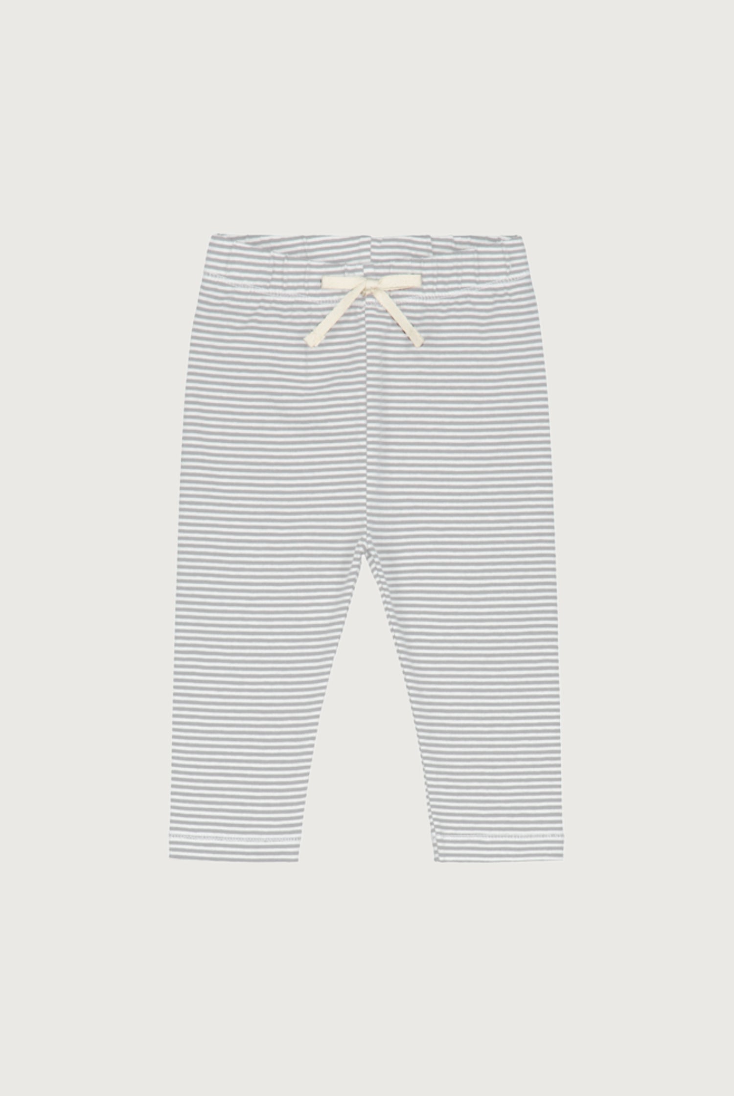 Baby Leggings  Grey Melange/Cream