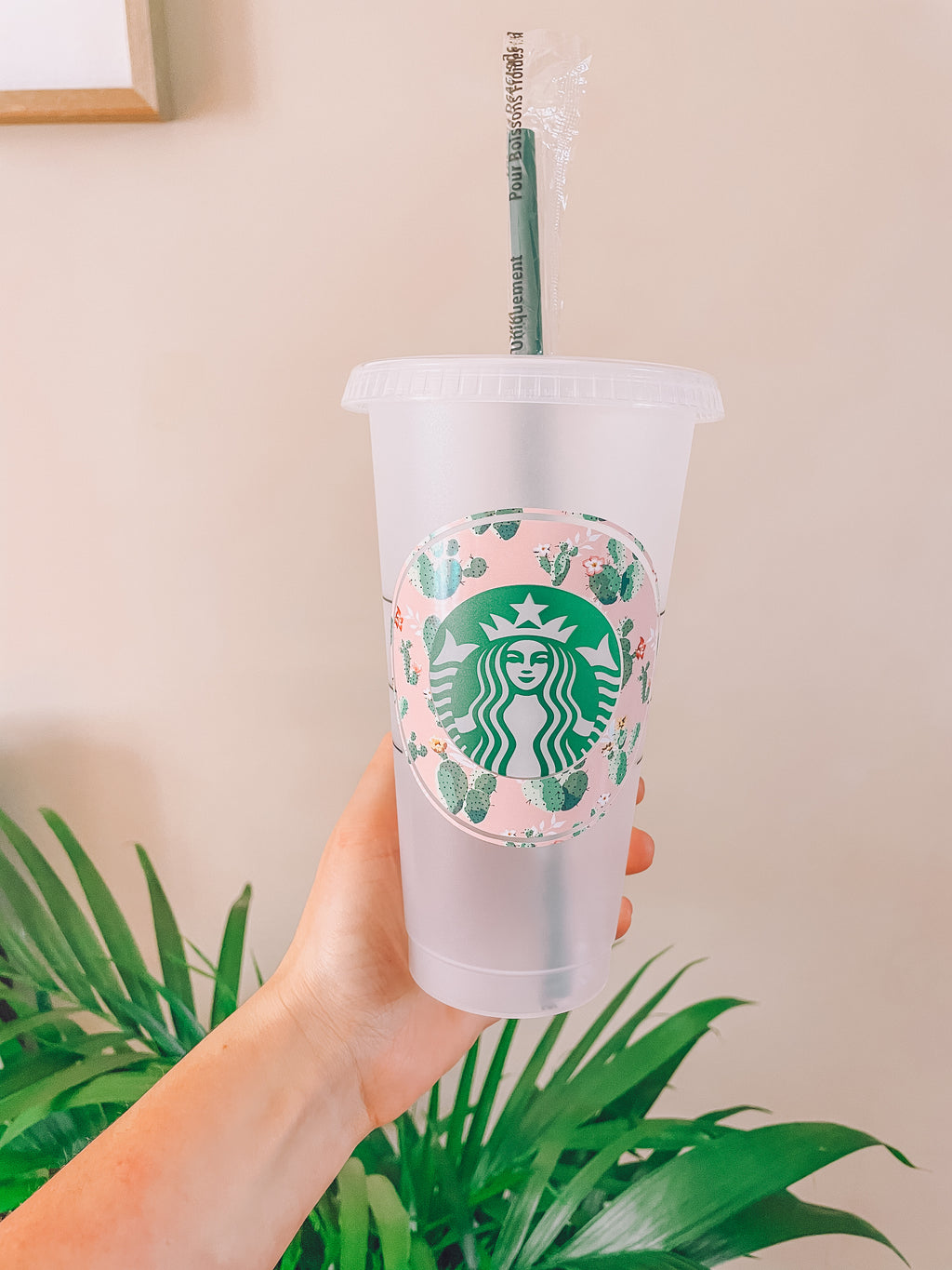 Starbucks Cold Cup With Straw Cactus Starbucks Cold Cup or Hot Cup