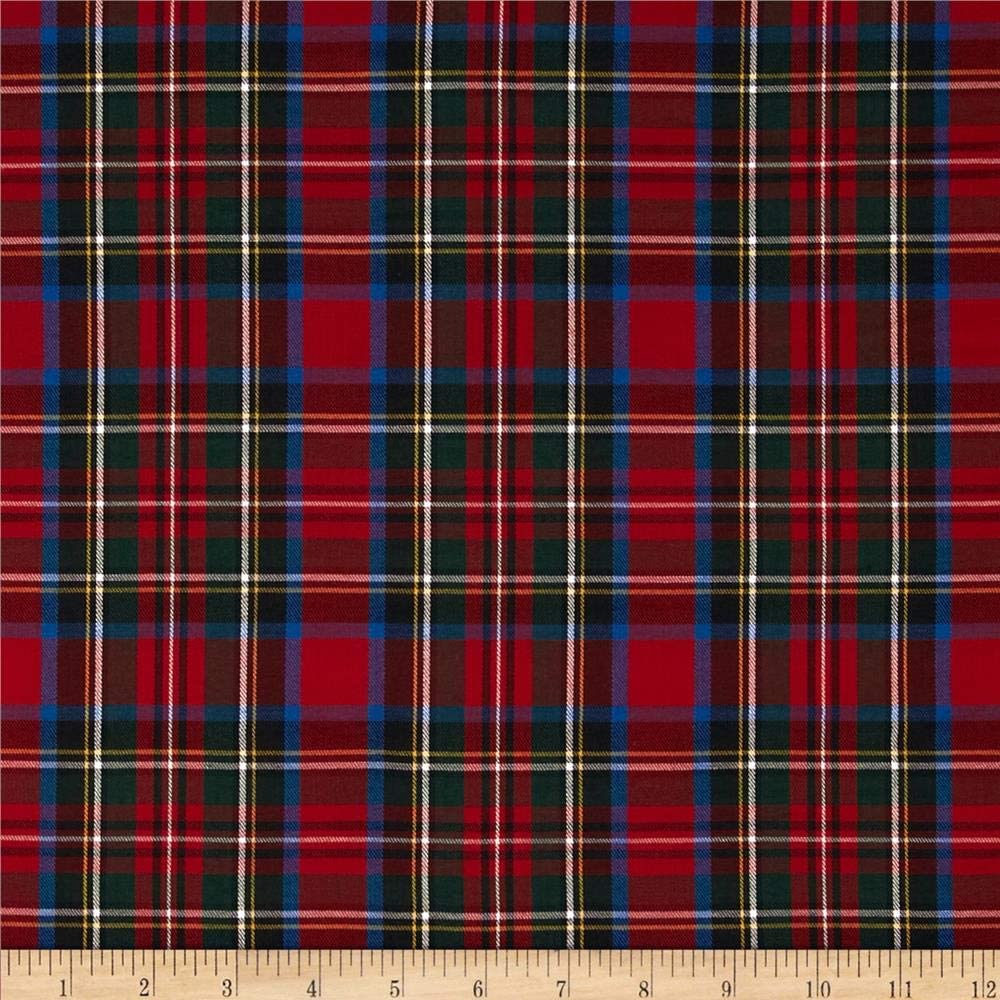 House of Wales Plaid Collection by Robert Kaufman - Multi