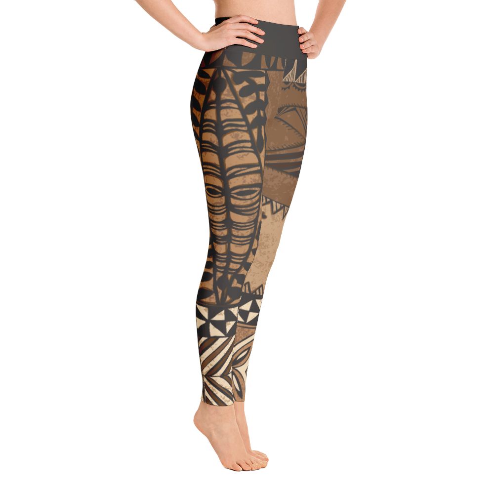 Capri Leggings - Tonga – Black Pearl Designs