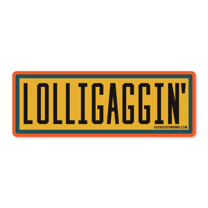 Lolligaggin' Sticker - Billy Opal