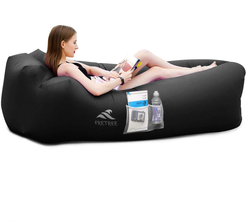 Elite Inflatable Lounger Couch Chair Portable Air Sofa Hammock Waterpr Shop Luxen