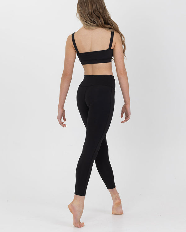 Serenity Scrunch Crossover Leggings | Studio – Crop Shop Boutique