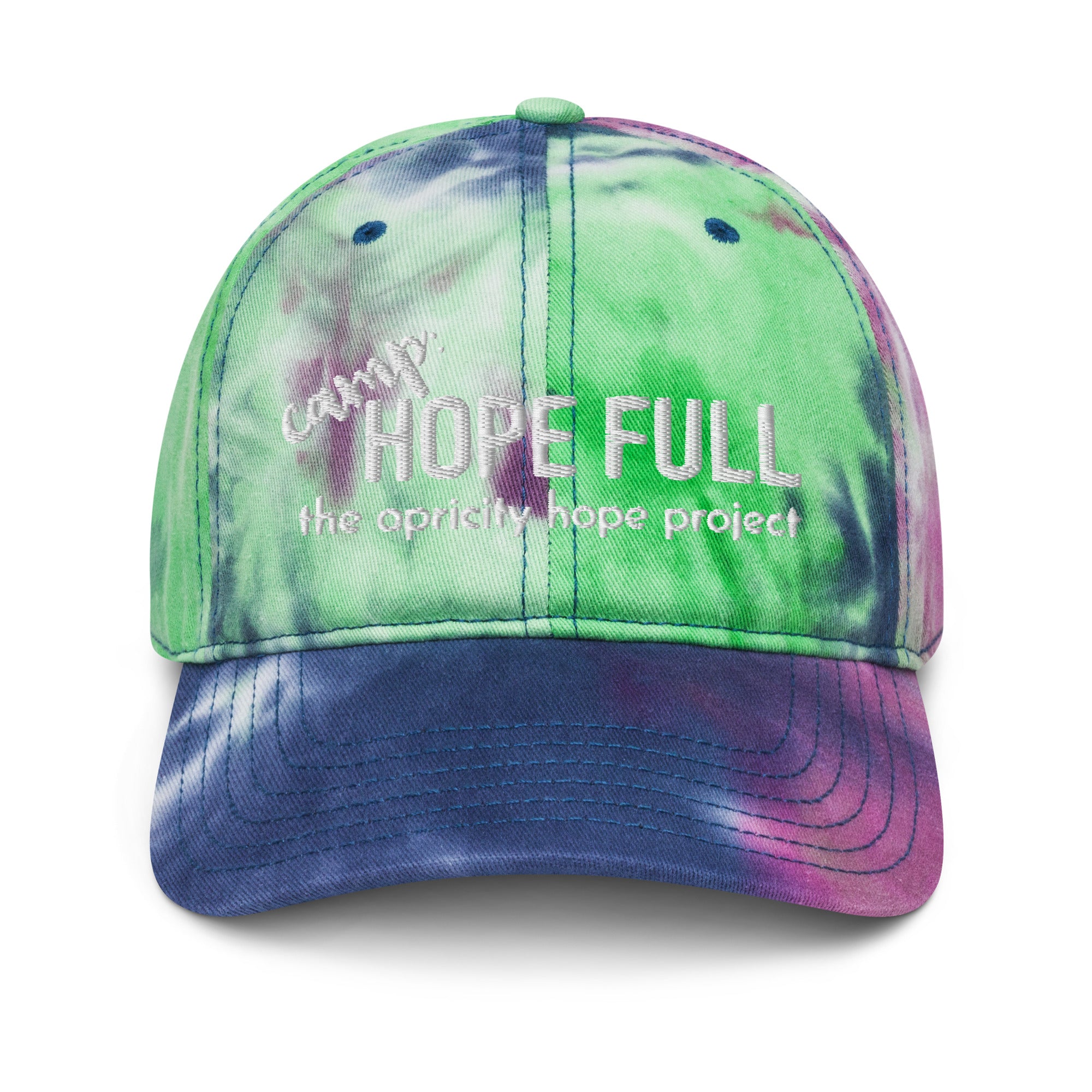 Tie dye Camp hat